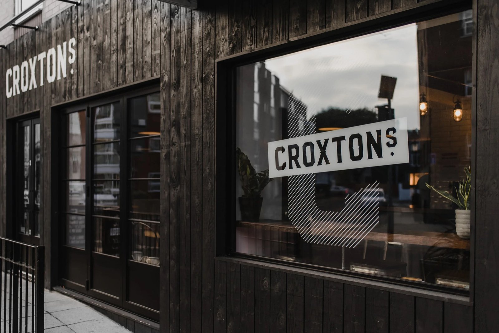 Croxton's Kitchen & Tap House shopfront in Southsea, Portsmouth